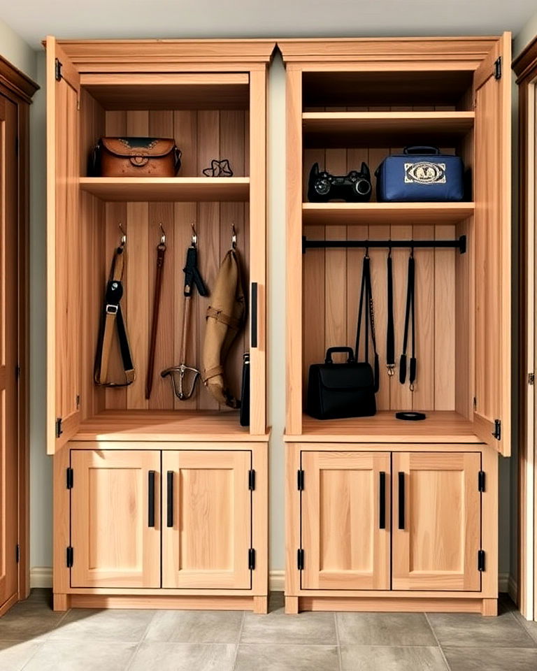 compact tack cabinets
