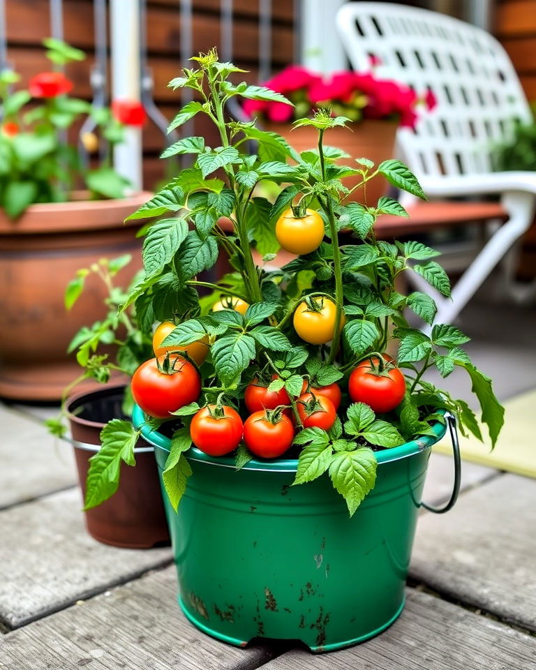 container vegetable garden idea