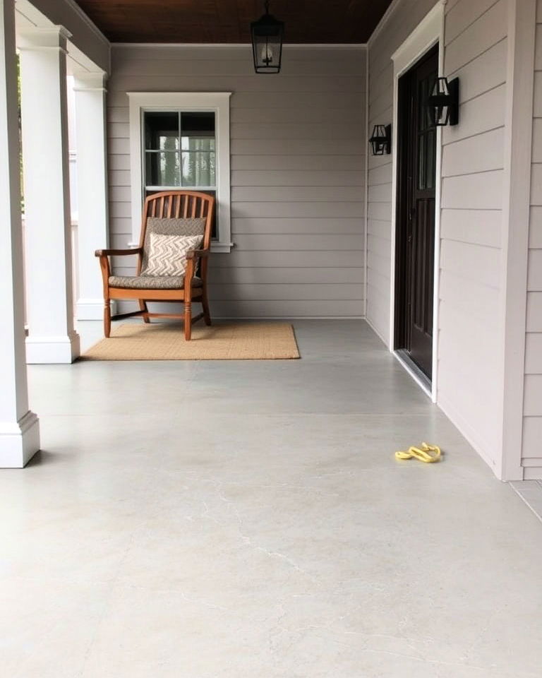cost effective concrete slabs for porch flooring