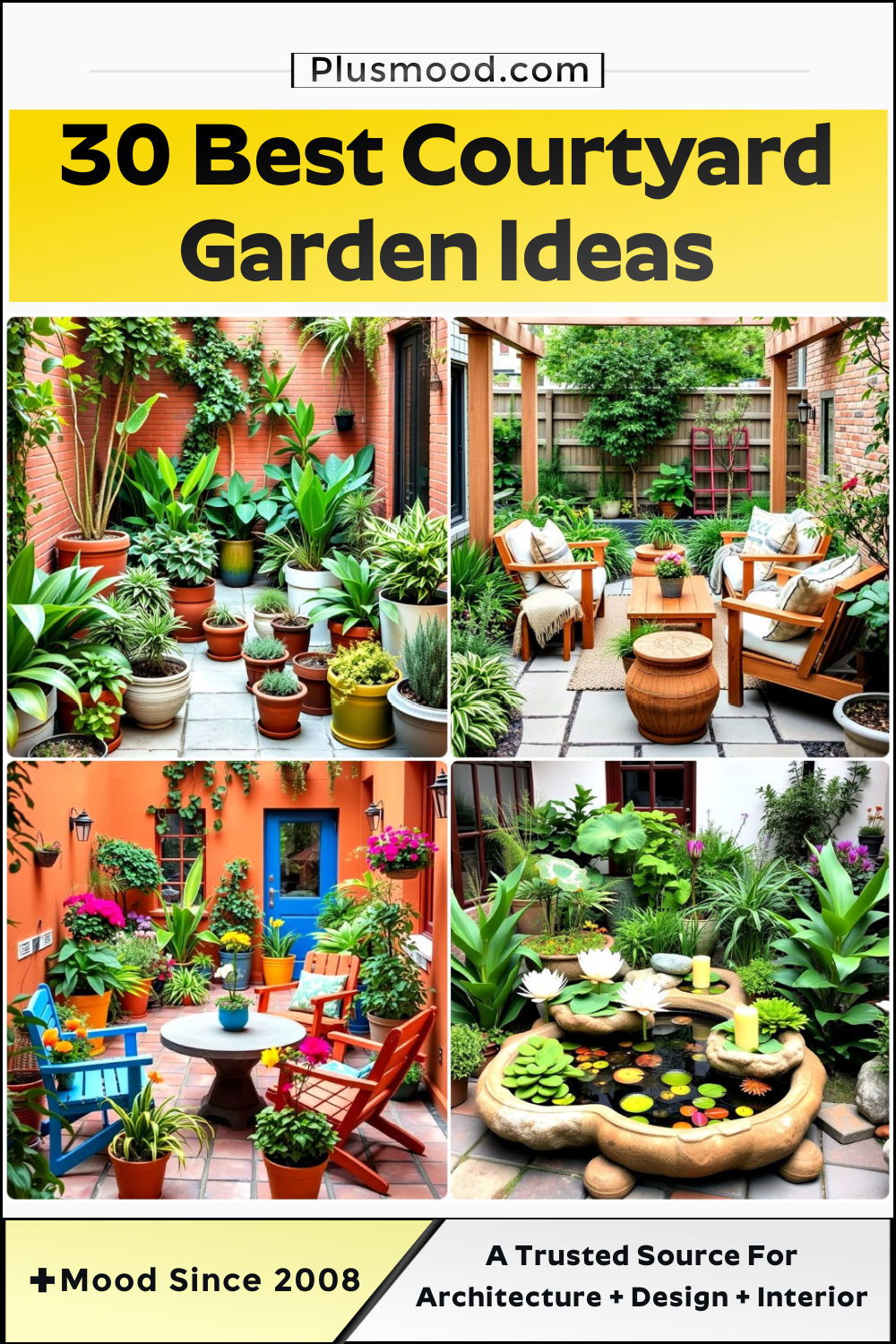 courtyard garden ideas and inspiration