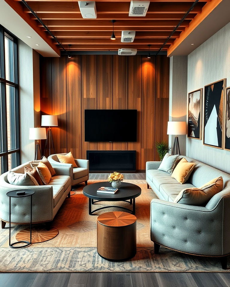 cozy and casual conference rooms