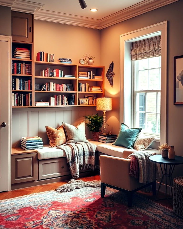 create a cozy reading nook
