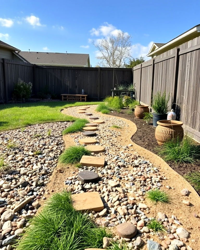 create a sensory path that leads kids