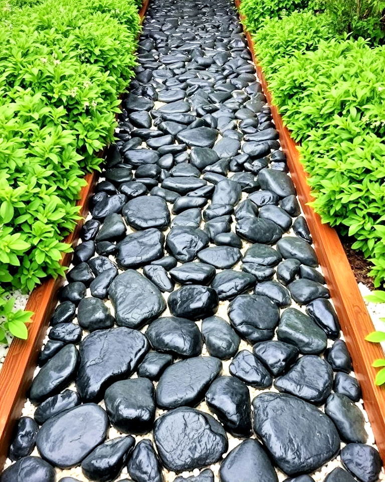 create a striking pathway