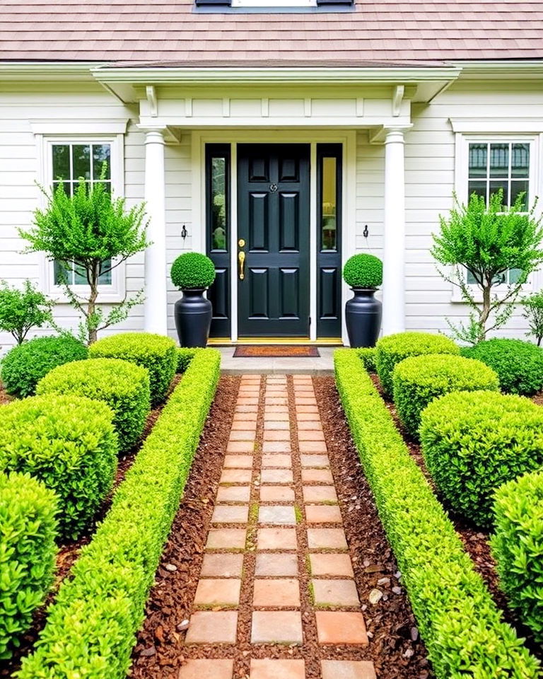 create a symmetrical plant arrangement