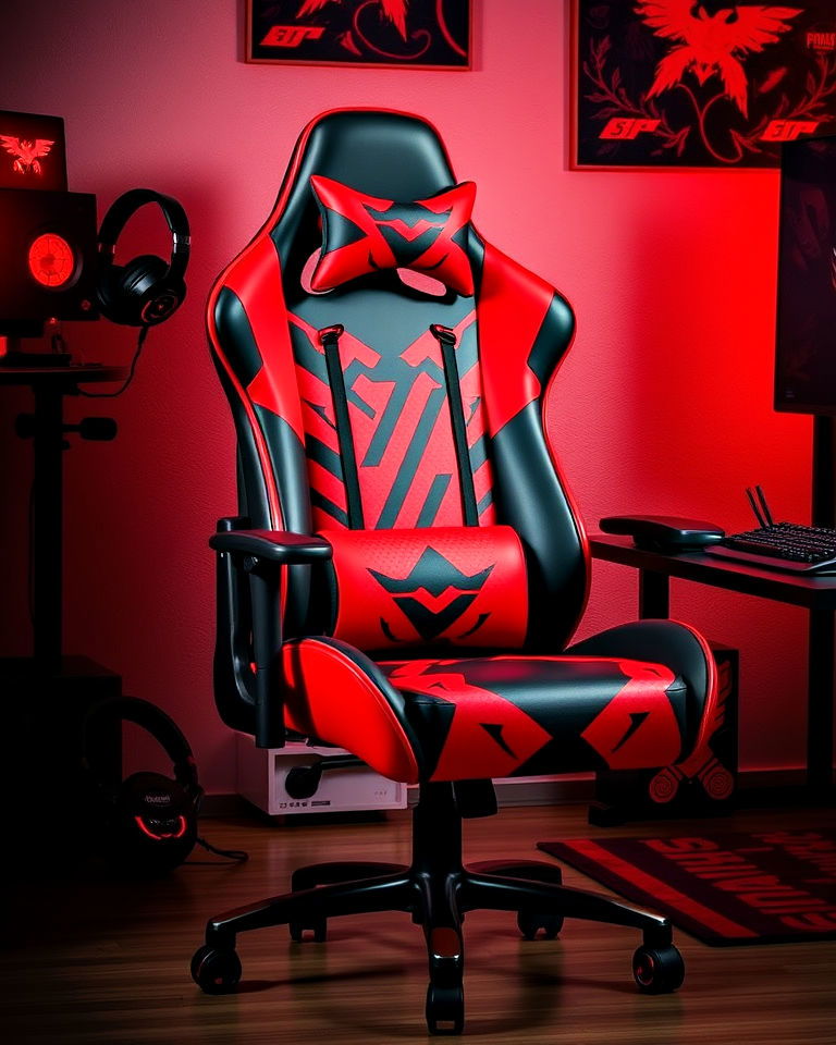 custom gaming chair centerpiece