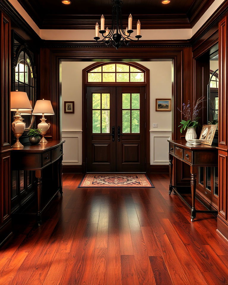 dark mahogany