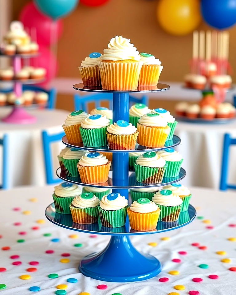 decoration and refreshments with edible centerpiece