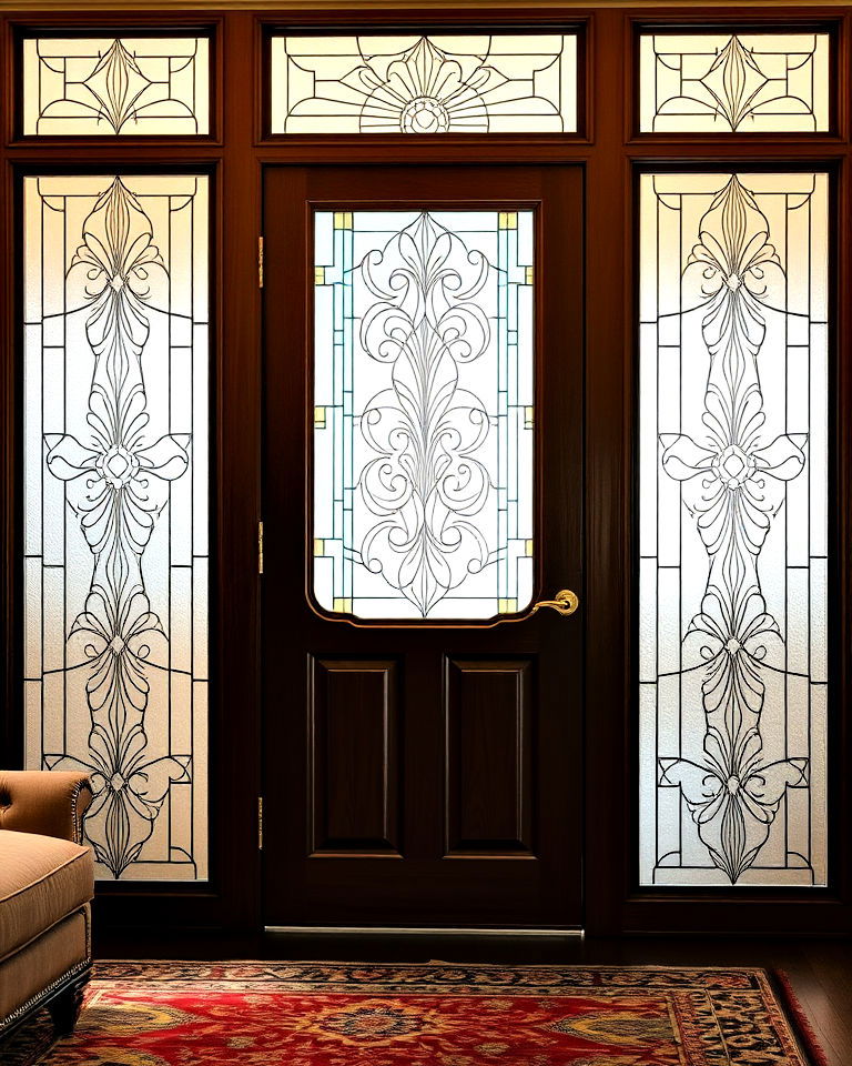 decorative glass panels