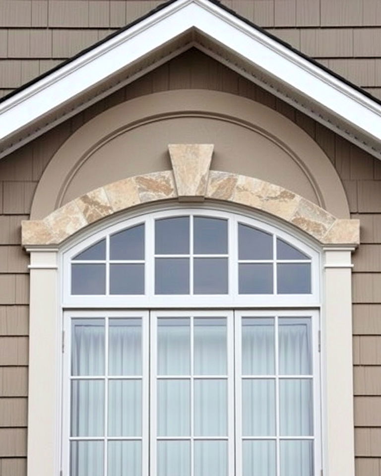 decorative keystone accents