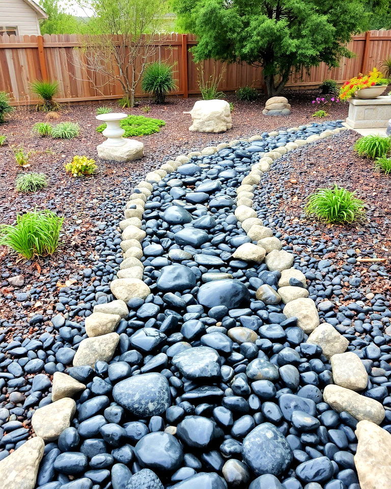 design a dry river bed