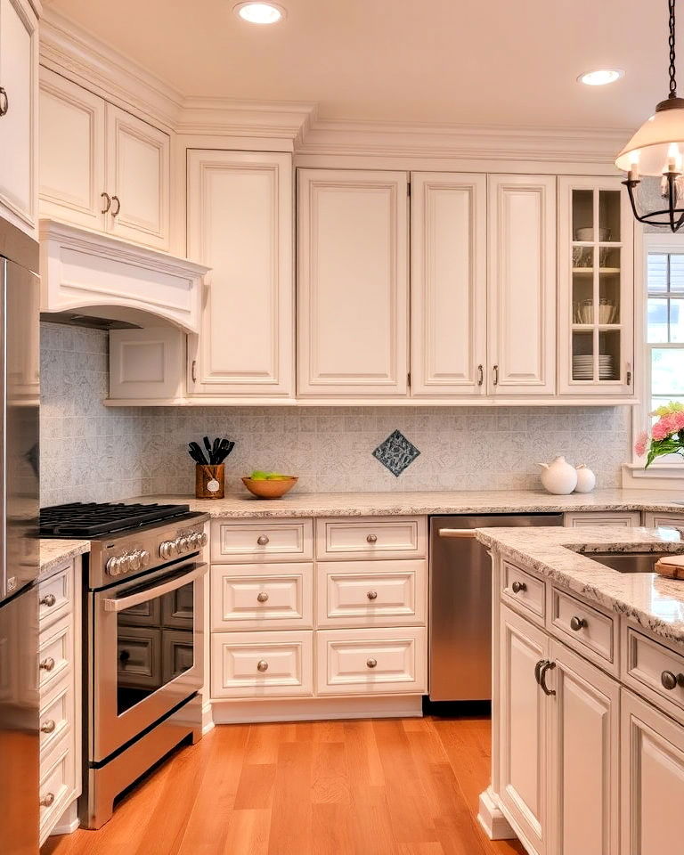 detailed cabinetry panels