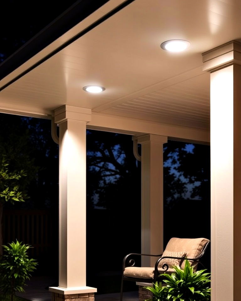 dimmable soffit lights for adjustable ambiance