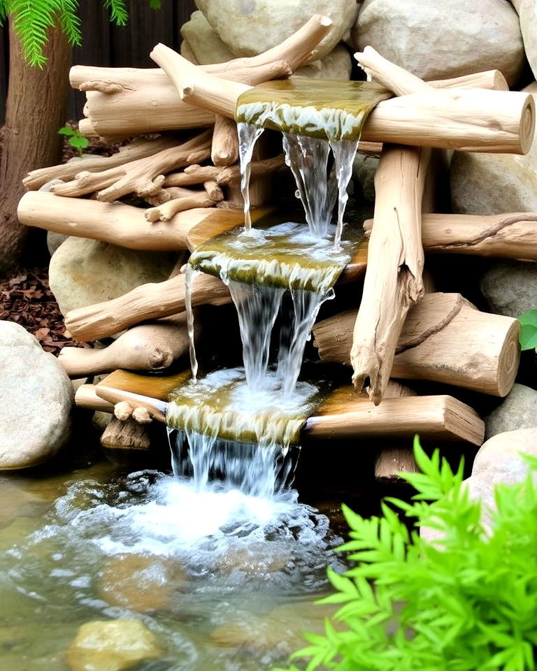 driftwood waterfall