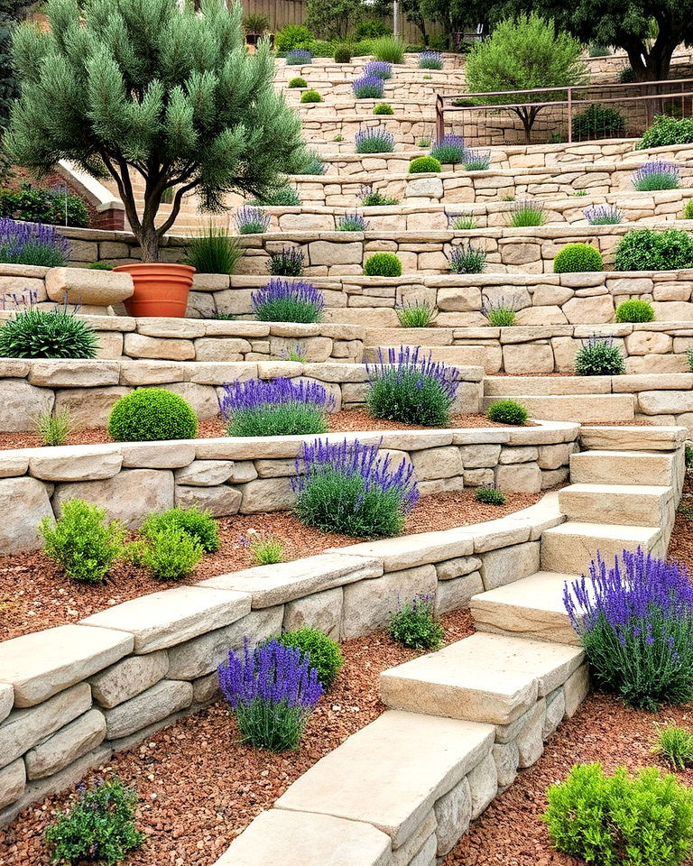 dry stone terracing