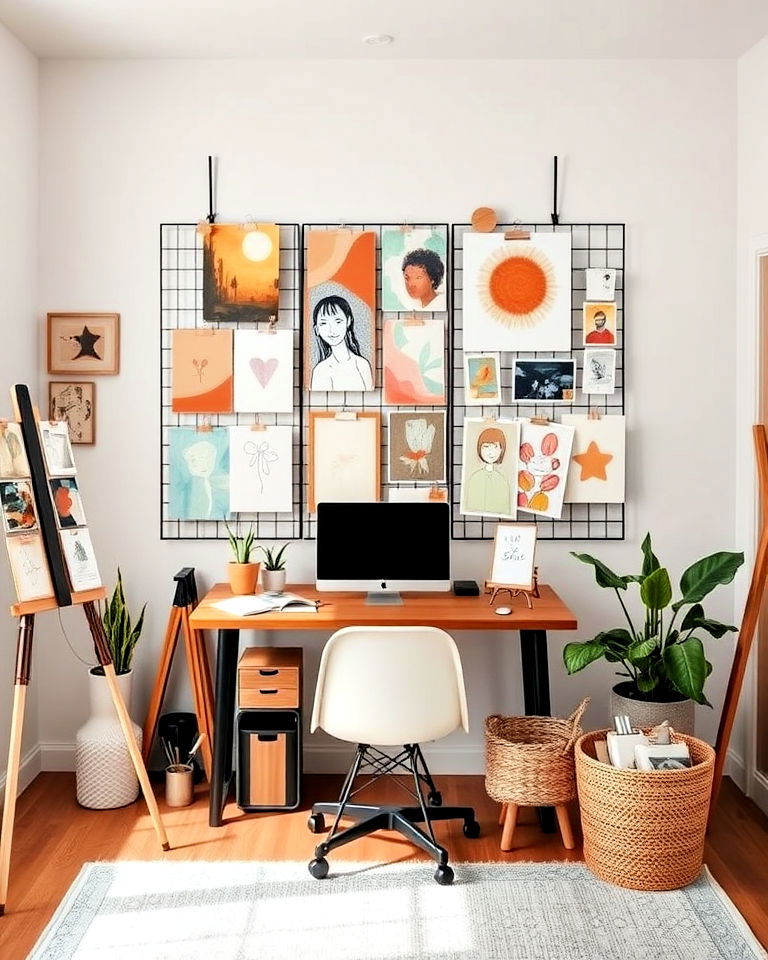 dynamic rotating artwork display