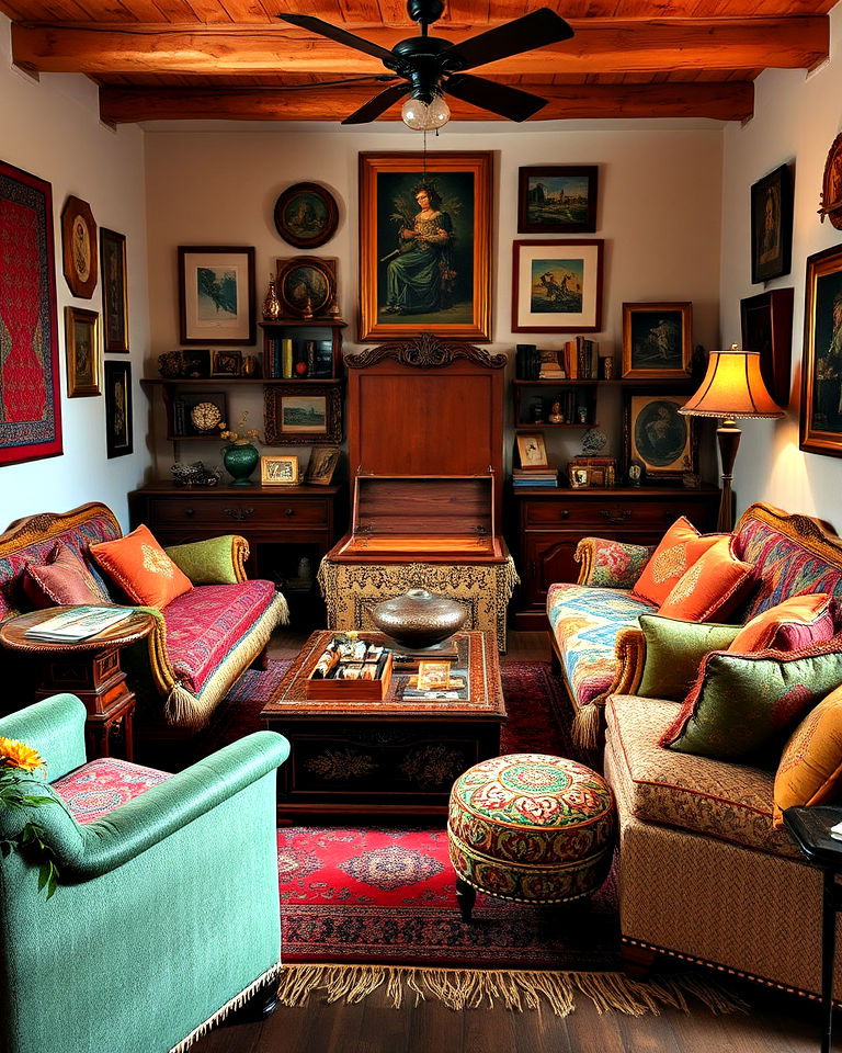 eclectic bohemian vibe