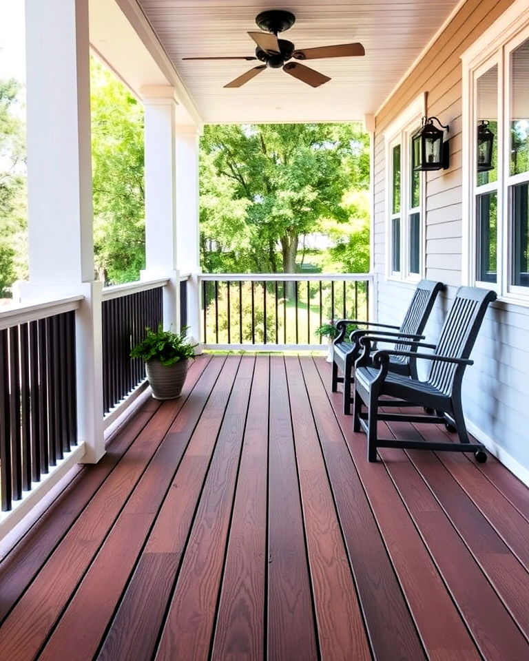 eco friendly composite decking floor