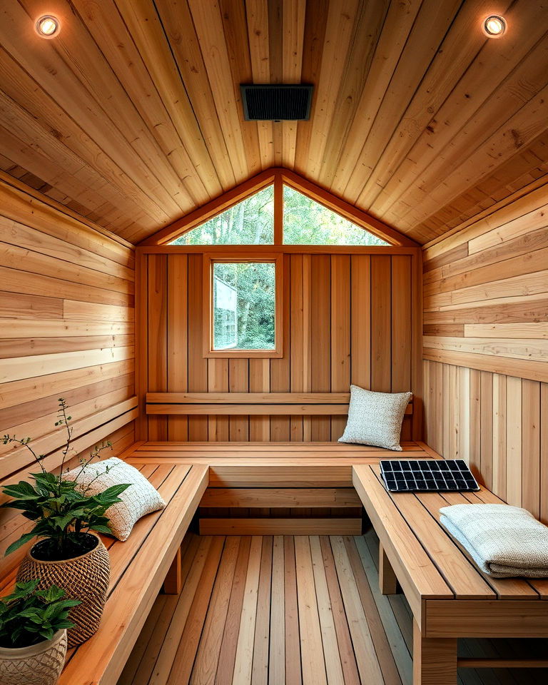 eco friendly sauna