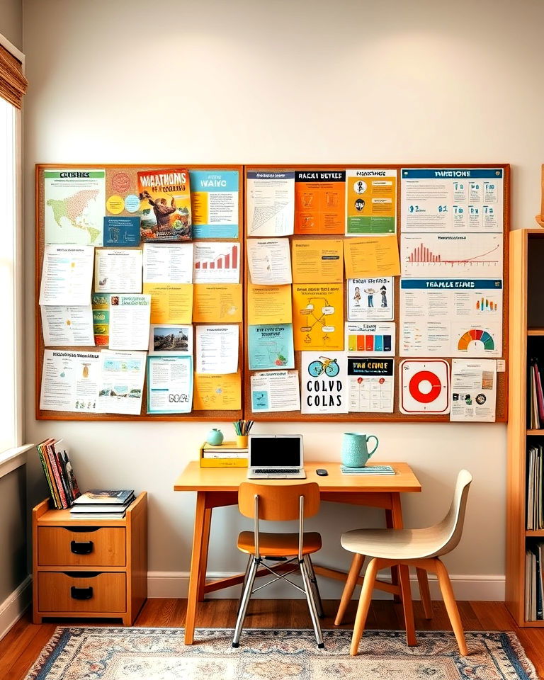 educational visual learning board