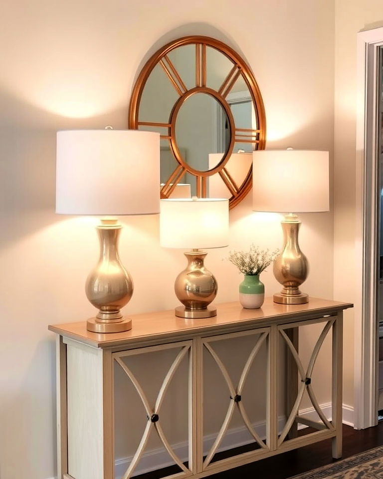 elegance table lamp trio
