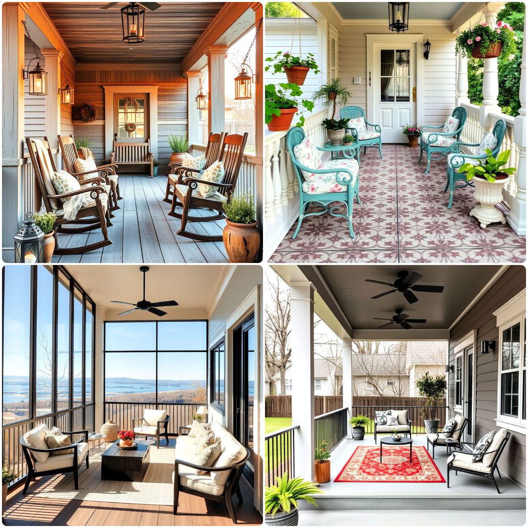 elegant front porch deck ideas