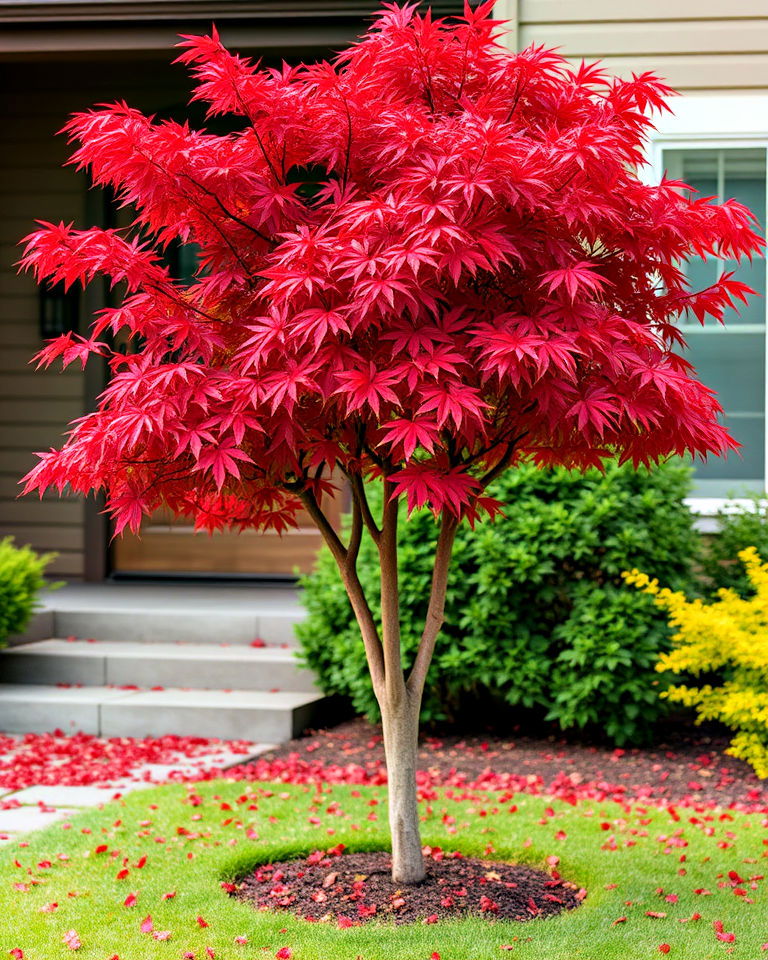 elegant japanese maple tree