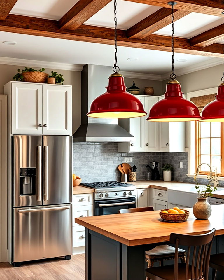 enamel pendant lights