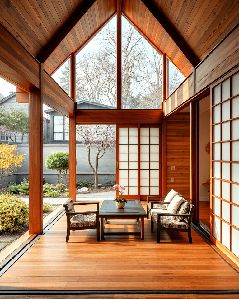 engawa spaces for indoor outdoor harmony