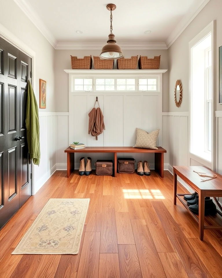 engineered hardwood mudroom flooring