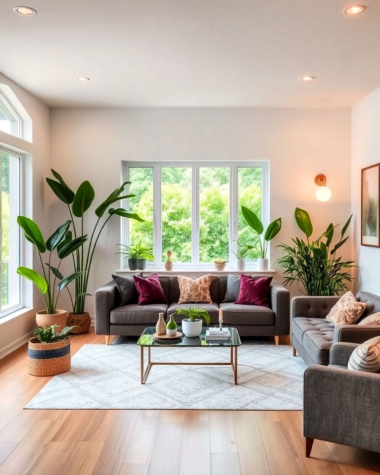 ensure proper ventilation living room
