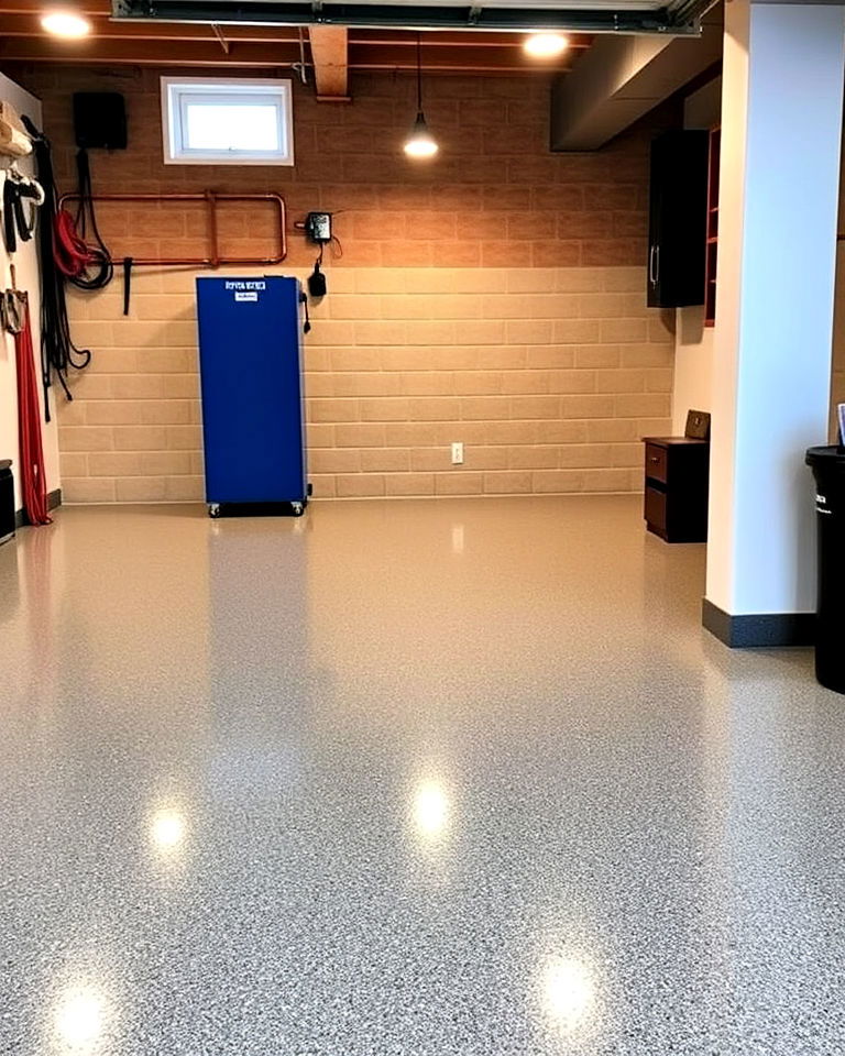 epoxy coated flooring