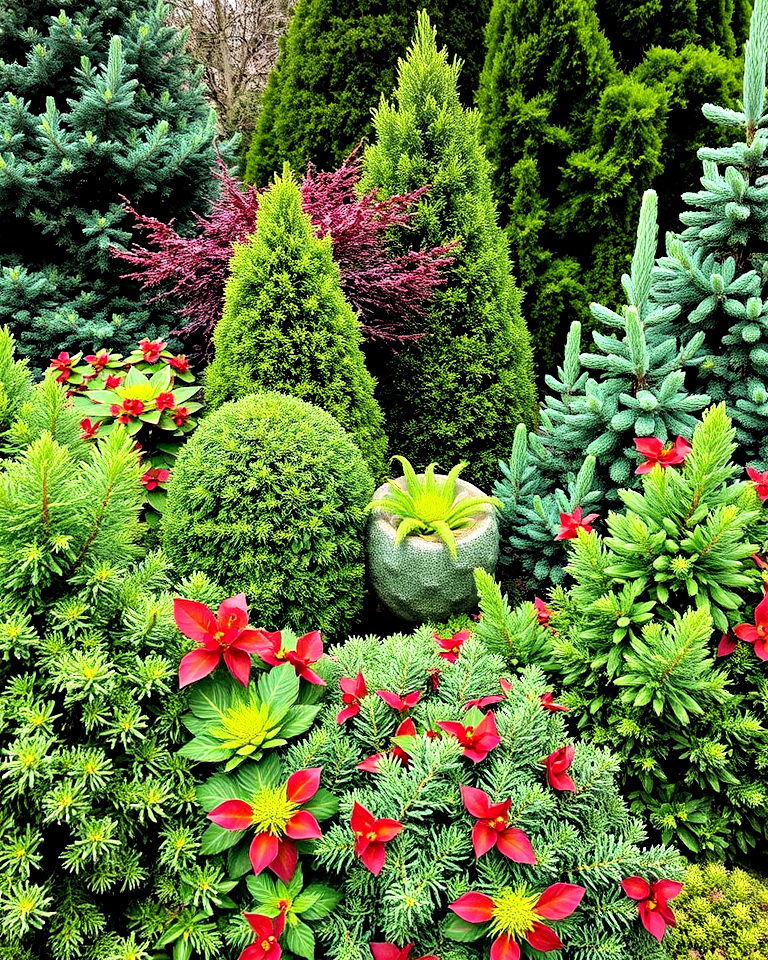 evergreen garden