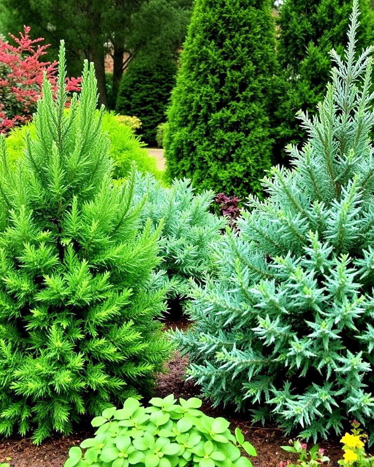 evergreen plants garden