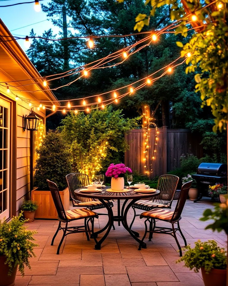 fairy string lights for a magical feel
