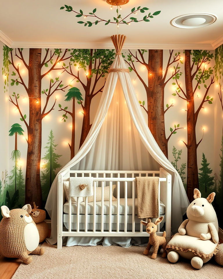 fairy tale forest baby room