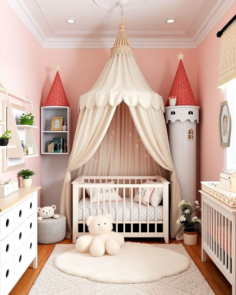 fairytale castle corner whimsical nursery