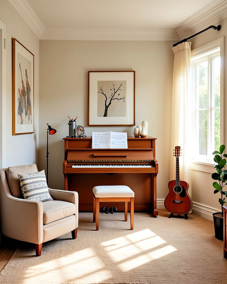 family friendly music room