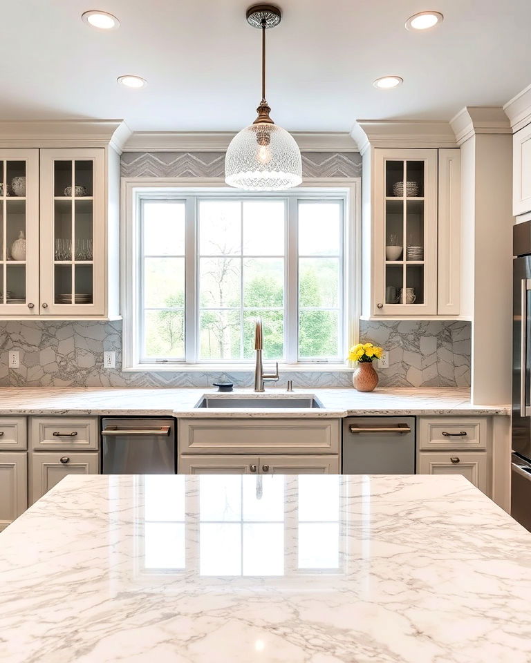fantasy brown granite kitchen countertop