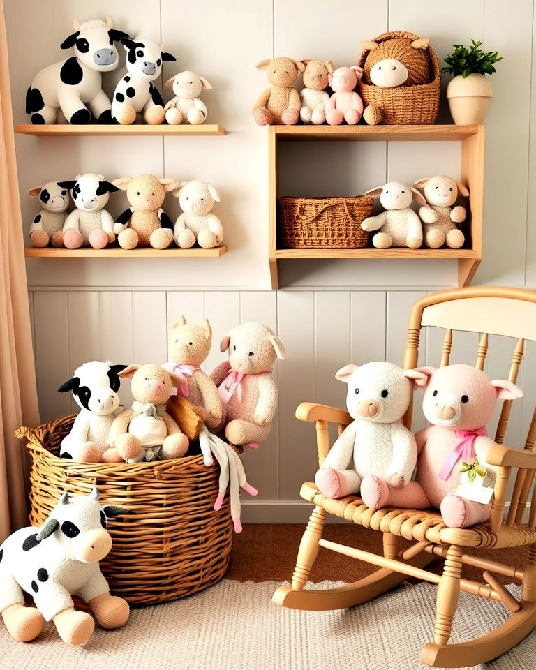 farm animal plush toys