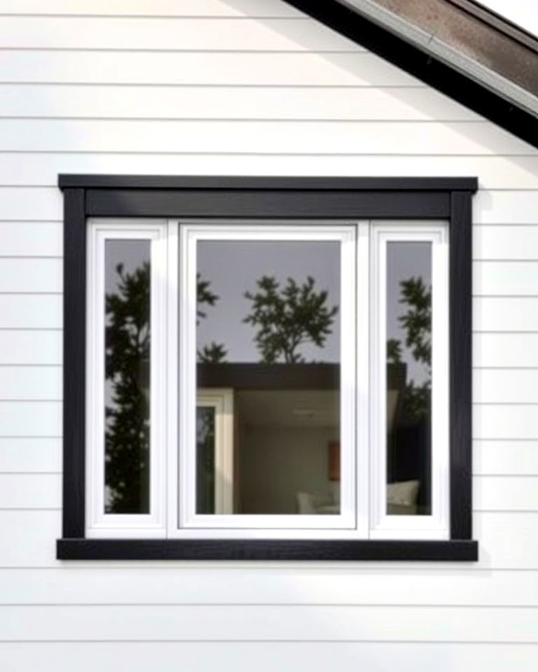 flat minimalist trim