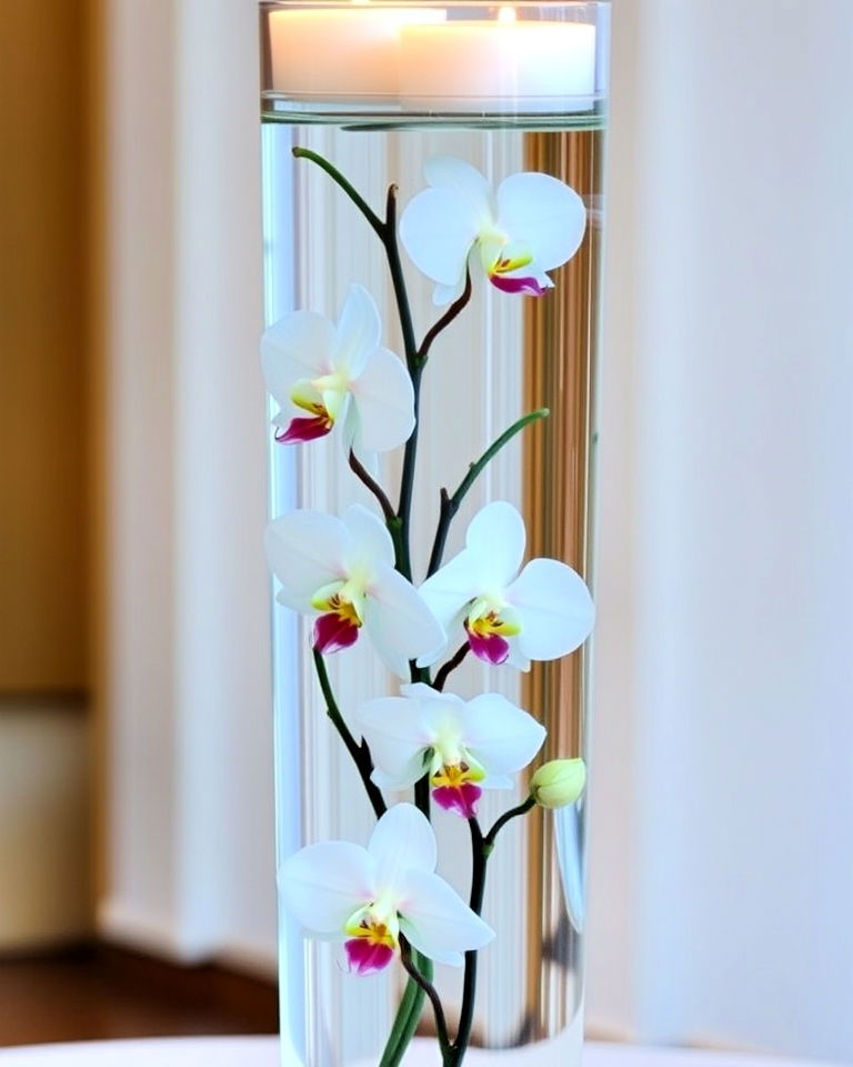floating orchids