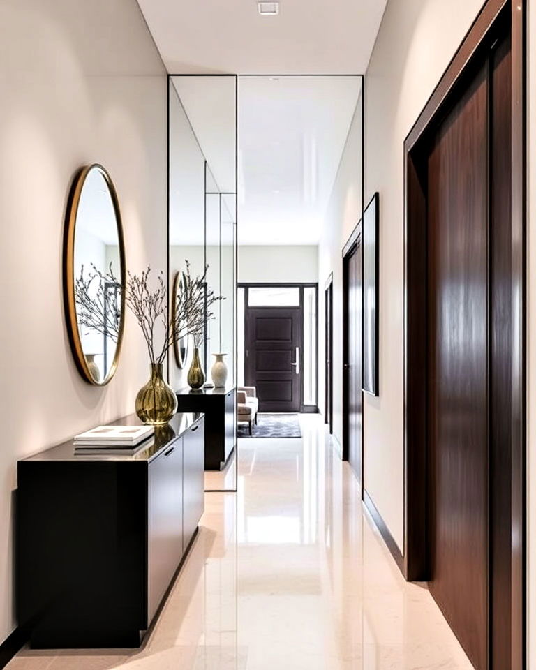 floor to ceiling mirrors