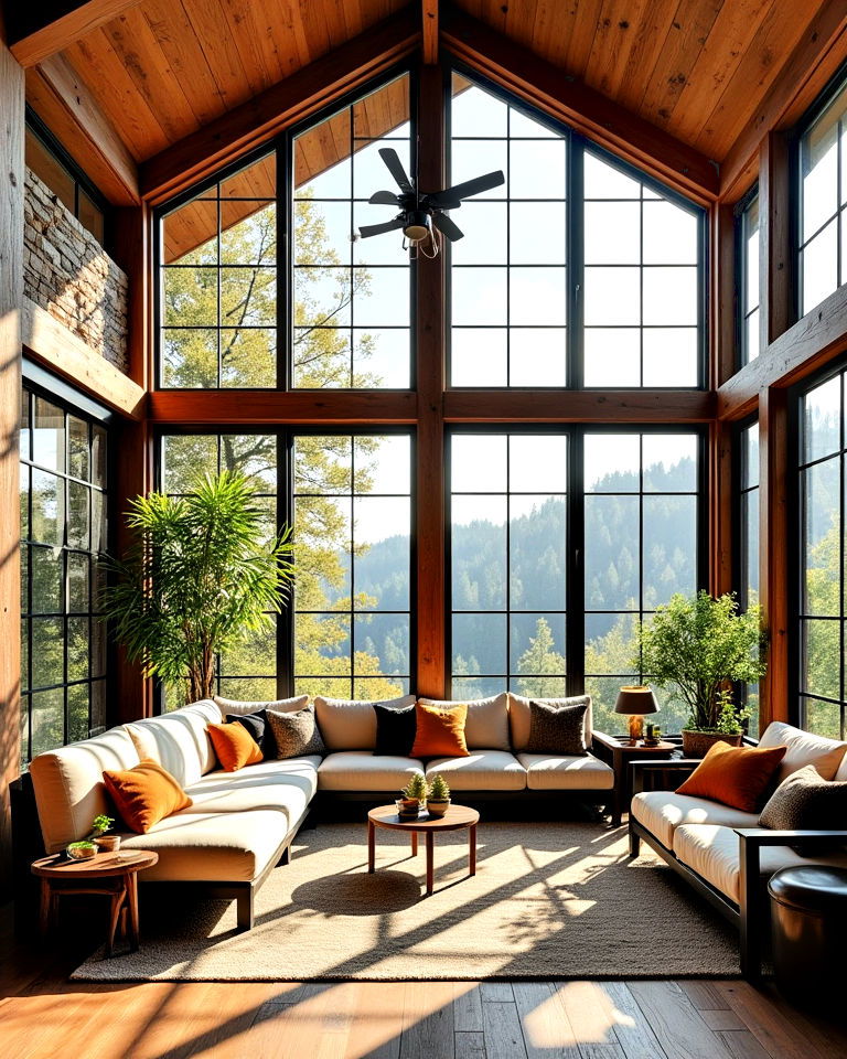 floor to ceiling sunroom windows