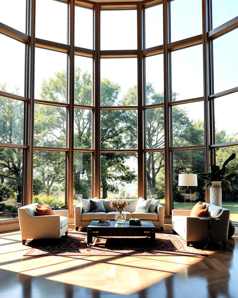 floor to ceiling windows