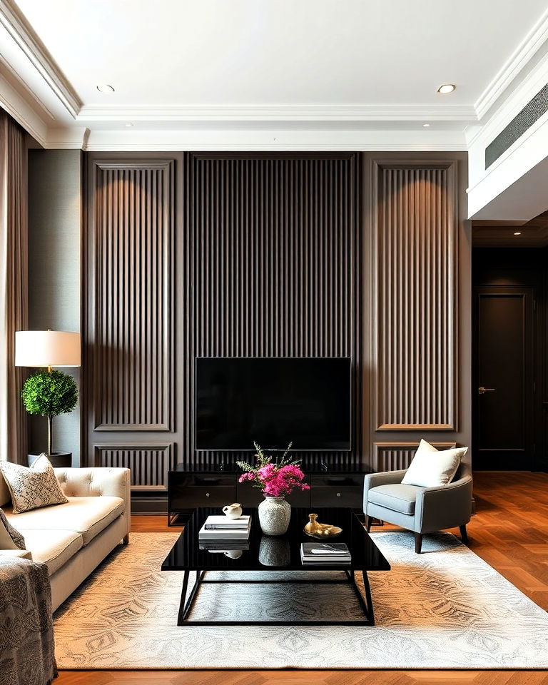 fluted panels for art deco inspiration