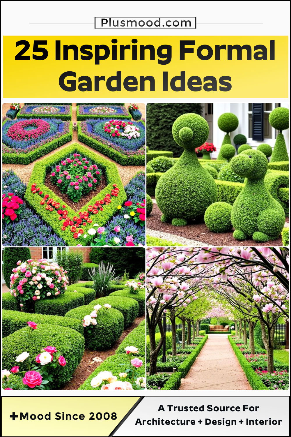 formal garden ideas and inspiration