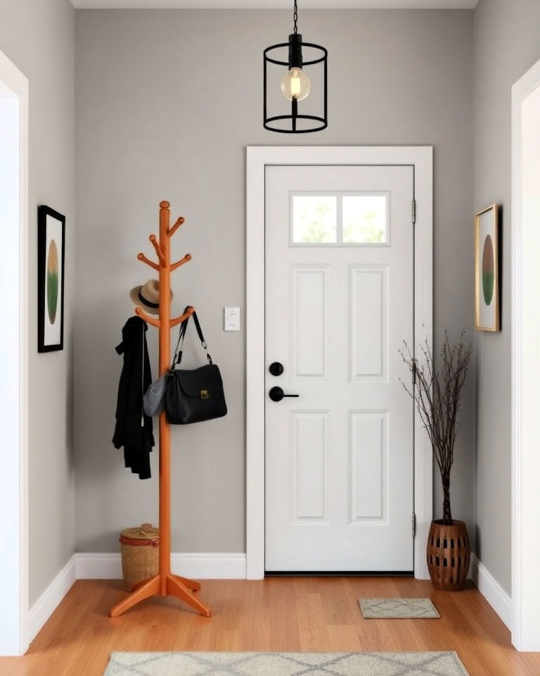 foyer minimalist coat tree