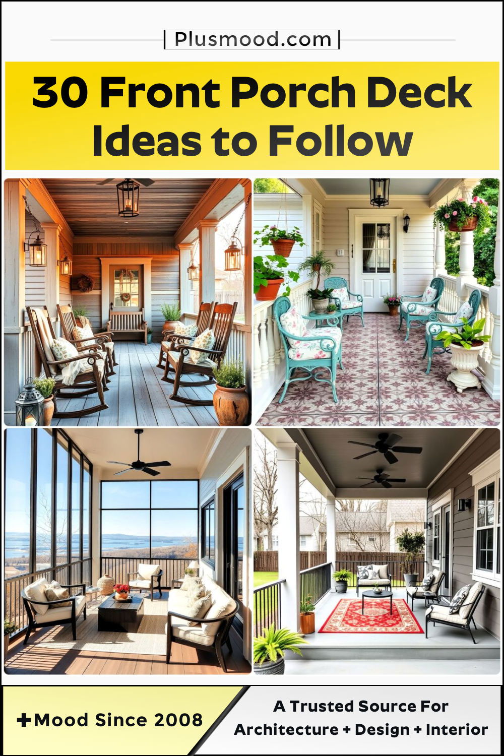 front porch deck ideas