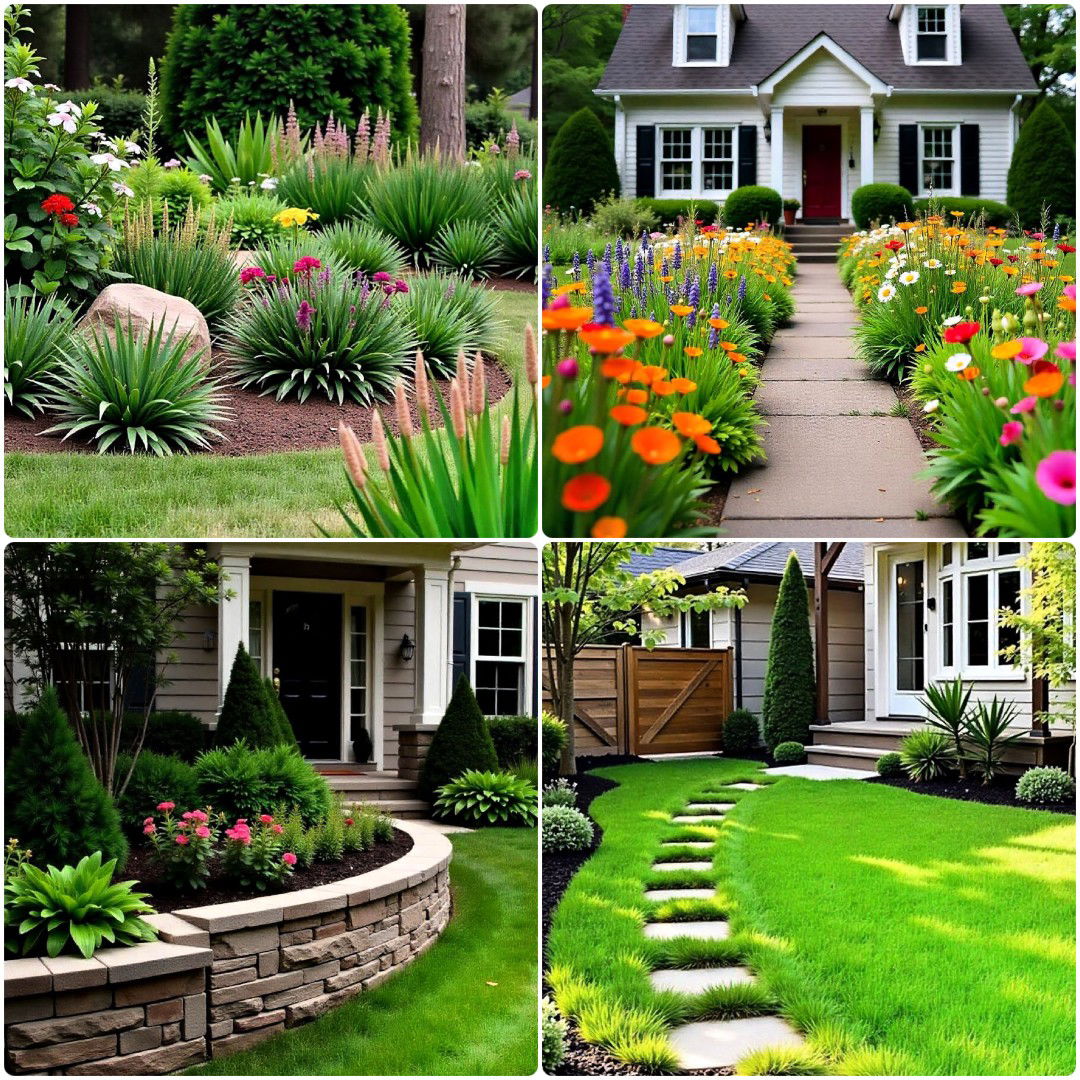 40 Front Yard Landscaping Ideas That Inspire Homeowners